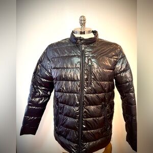 Black Izod puffer jacket